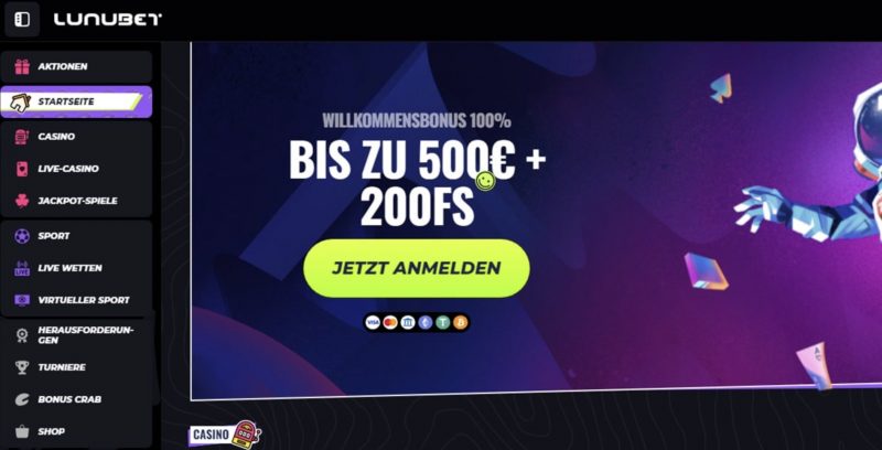 Lunubet casino test & erfahrungen 2024 2